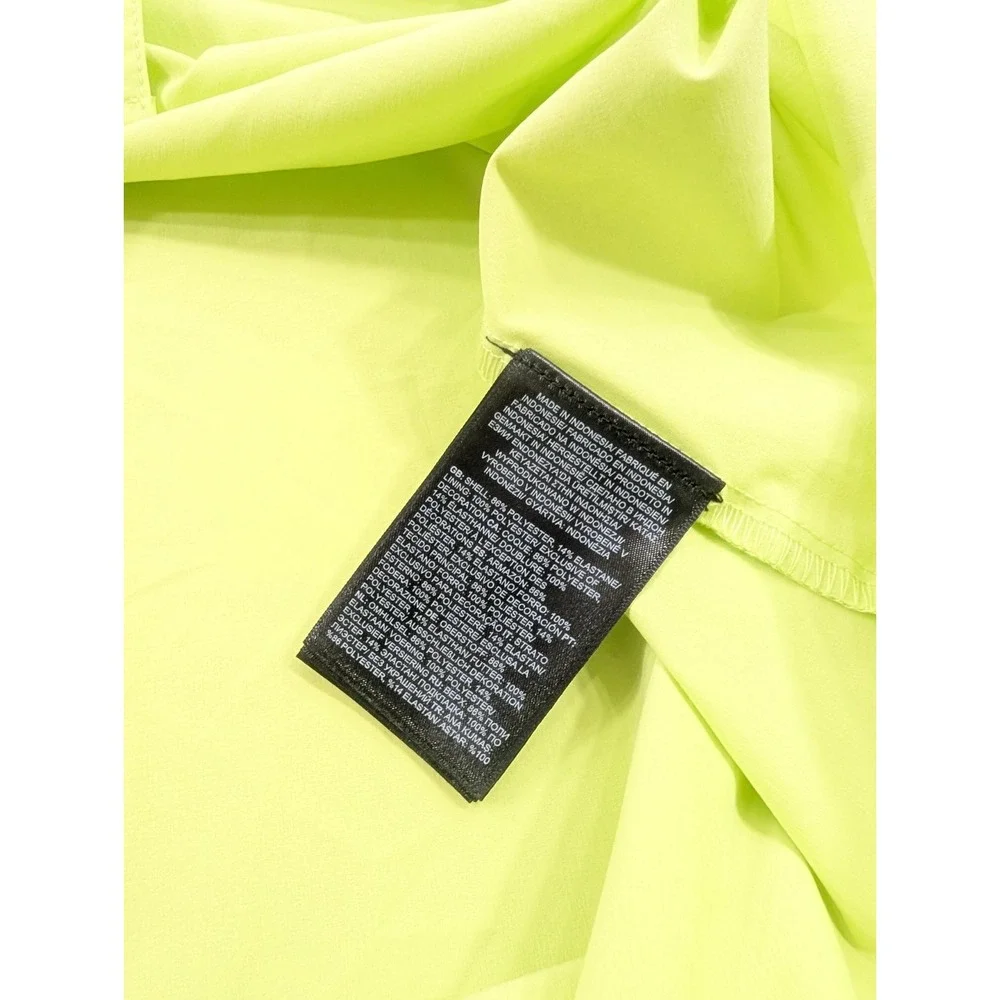 The North Face Men's XL Sniktau Short Sleeve Shirt High‎ Vis Neon Green Vented